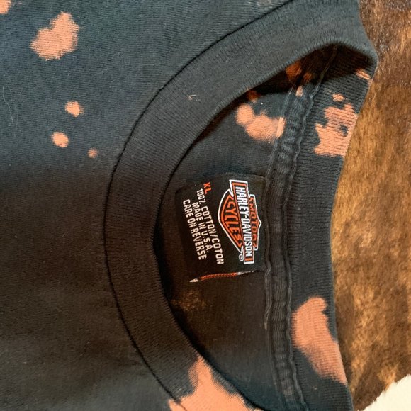 Bleached Harley Davidson Las Vegas Tee - Picture 5 of 6